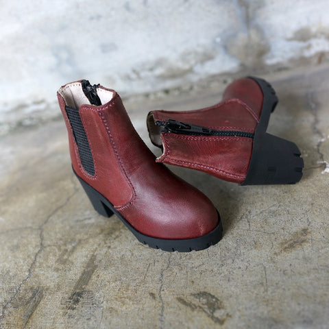 Chelsea Boots (Wine Red)