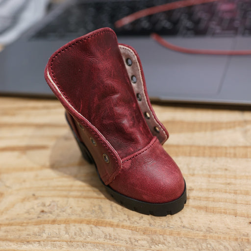 Lace Boots (Wine Red)