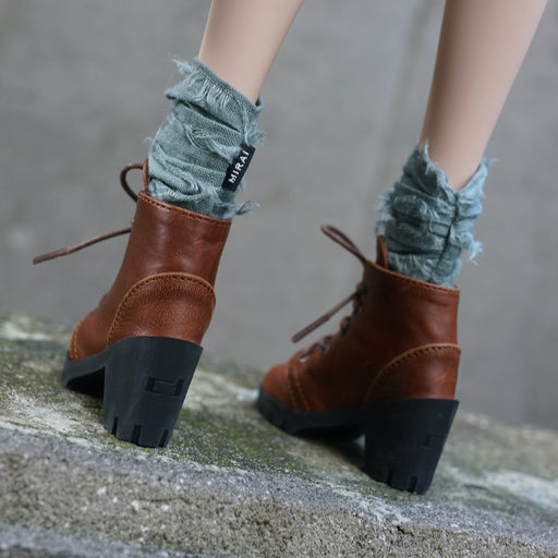 Lace Boots (Brown)
