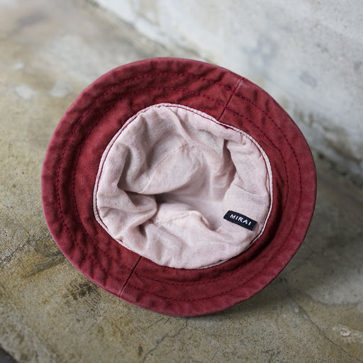 Bucket Hat (Wine Red)