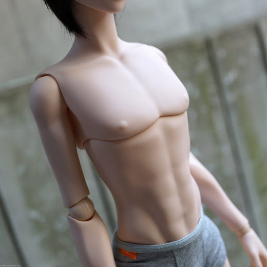 Slim Bust & Arms Set for Guys (Milk)