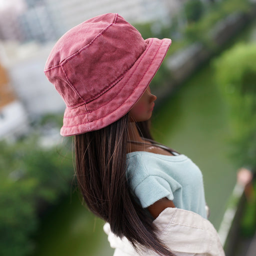 Bucket Hat (Wine Red)