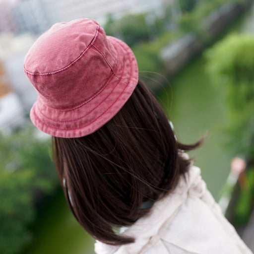 Bucket Hat (Wine Red)