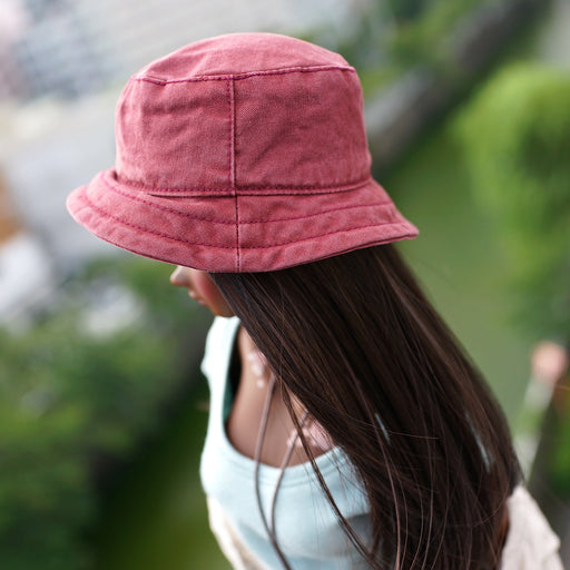 Bucket Hat (Wine Red)