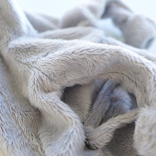 Fluffy Hooded Gown
