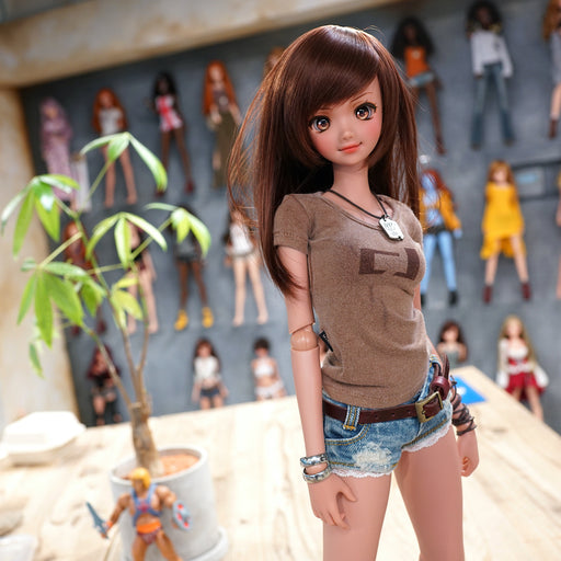 Weathered CJ T-Shirt (Brown)