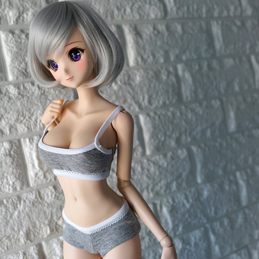Sports Bra & Shorts Set (Gray)