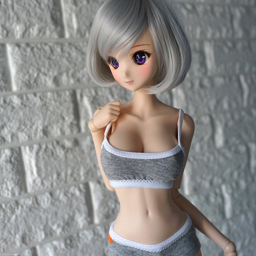 Sports Bra & Shorts Set (Gray)
