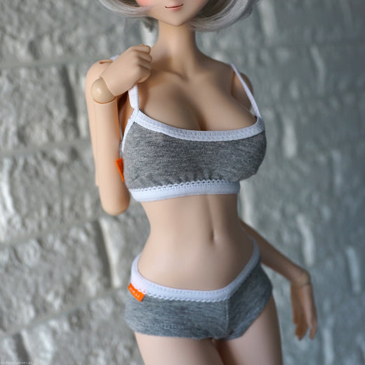 Sports Bra & Shorts Set (Gray)