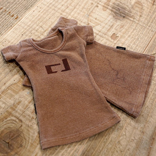 Weathered CJ T-Shirt (Brown)