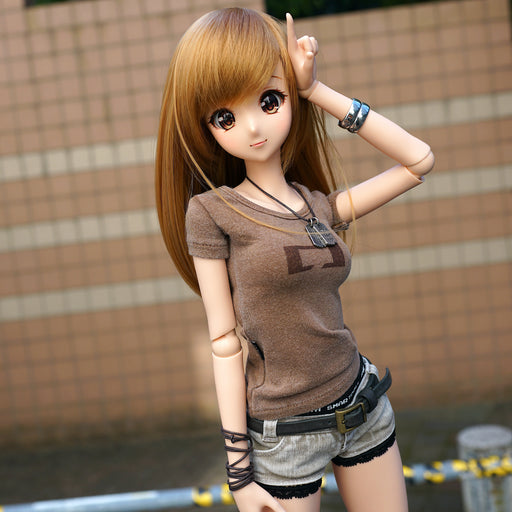 Weathered CJ T-Shirt (Brown)