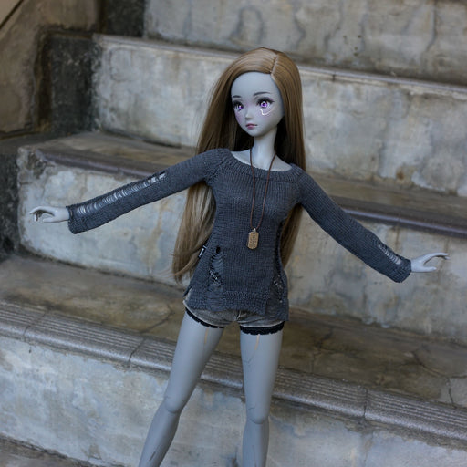 Damage Knit Sweater