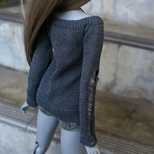 Damage Knit Sweater