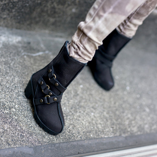 3 Ring Boots (Molten Black)