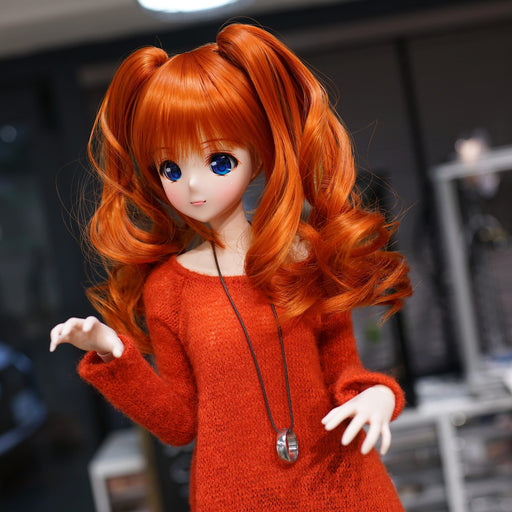 Twin Curl Sunset Orange