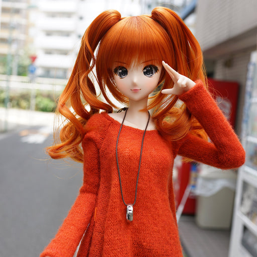 Twin Curl Sunset Orange