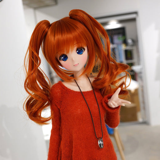 Twin Curl Sunset Orange