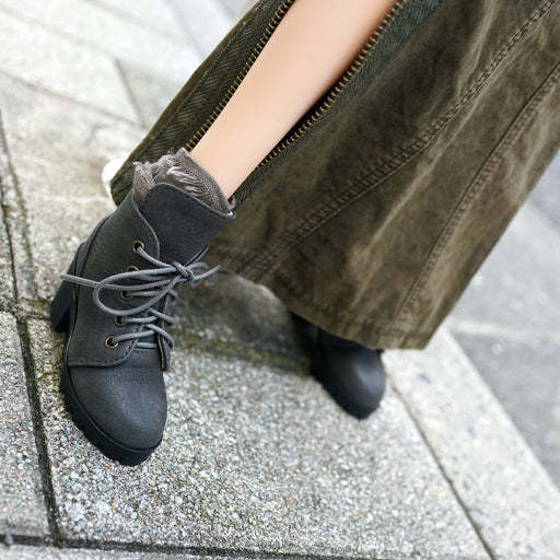 Lace Boots (Graphite)