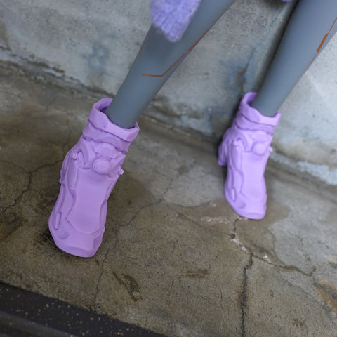 Bio Mecha Boots 1 (Lavender)