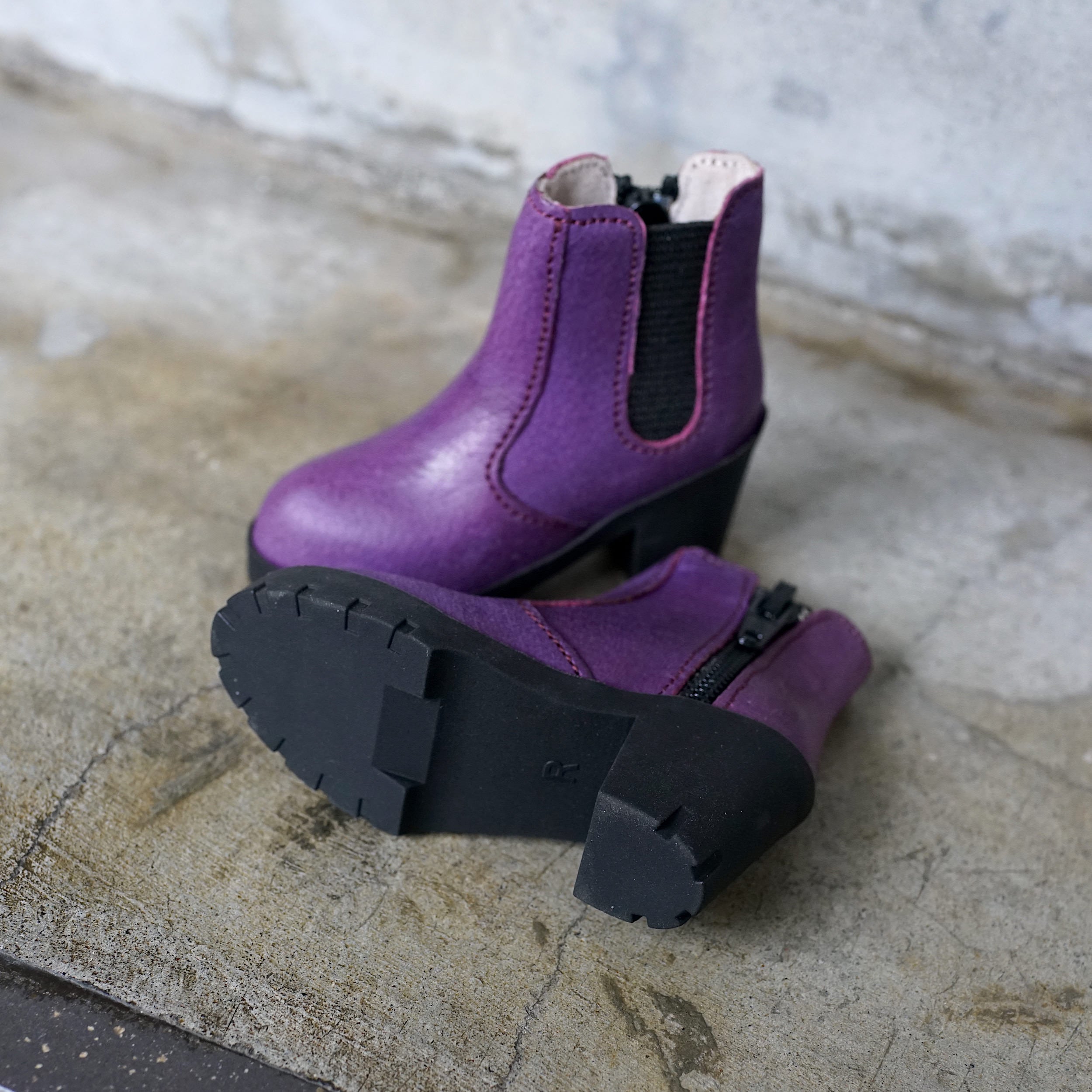 Chelsea Boots (Purple Rain) Smart Doll Store