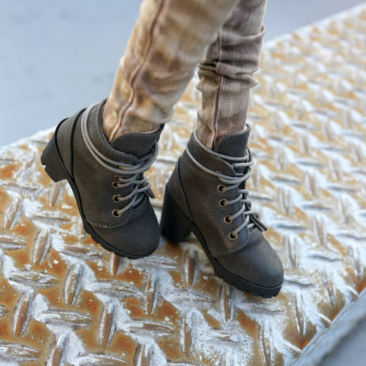 Lace Boots (Graphite)