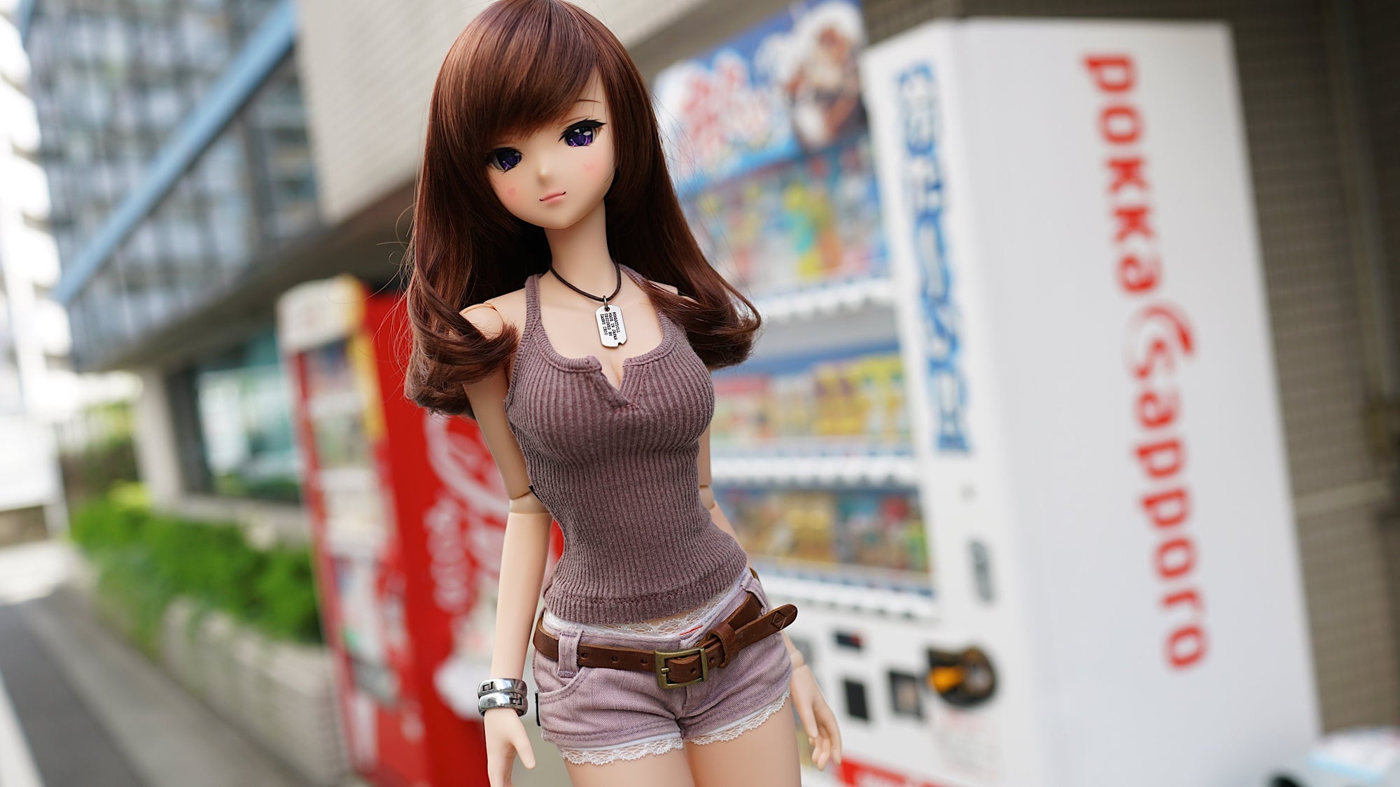 Short Jeans (Pastel Purple)