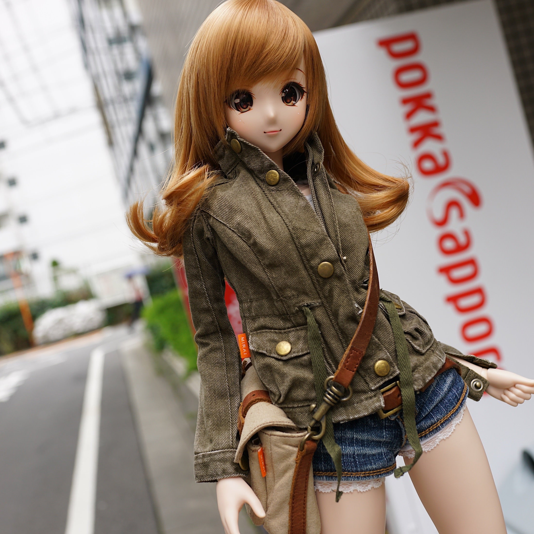 Weathered Canvas Shoes (Khaki Green) – Smart Doll Store