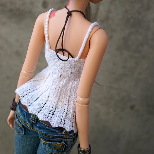 Knit Camisole (Pearl White)