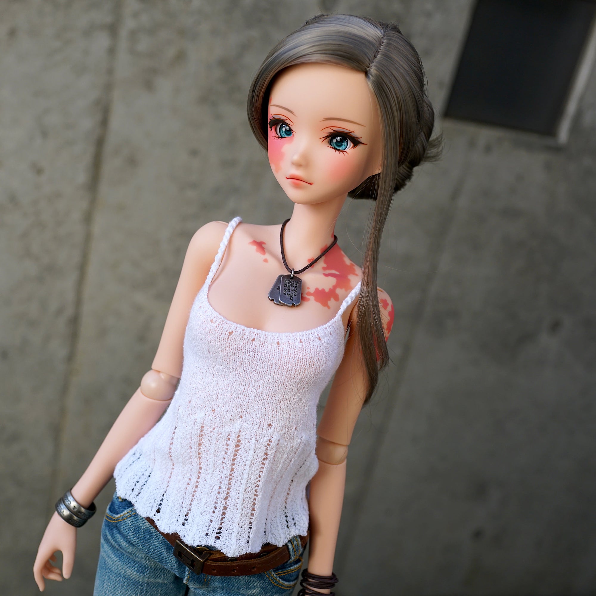 Knit Camisole (Pearl White)