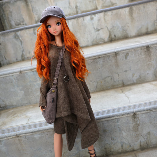 Irregular Hem Sweater (Oak Brown)