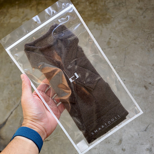 Irregular Hem Sweater (Oak Brown)