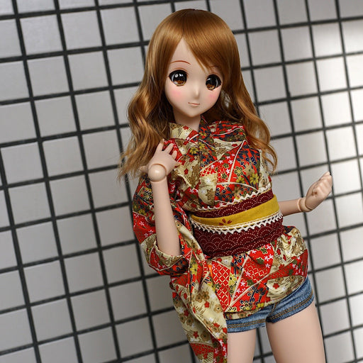 Short Yukata Red