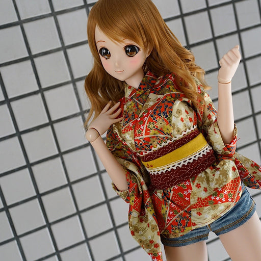 Short Yukata Red