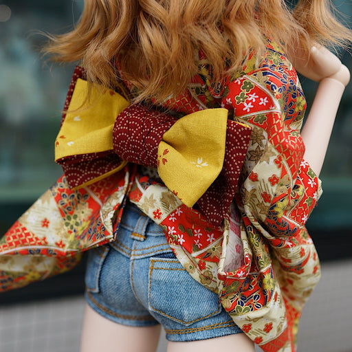 Short Yukata Red