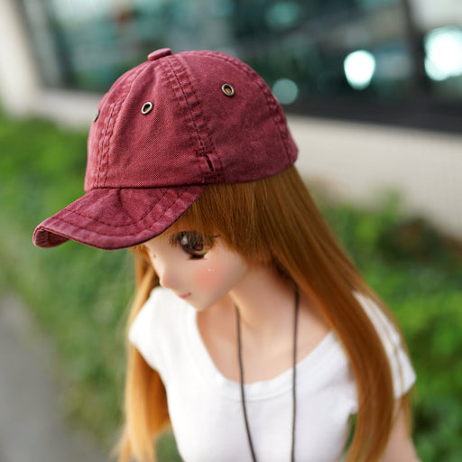 Baseball Cap (Wine Red)