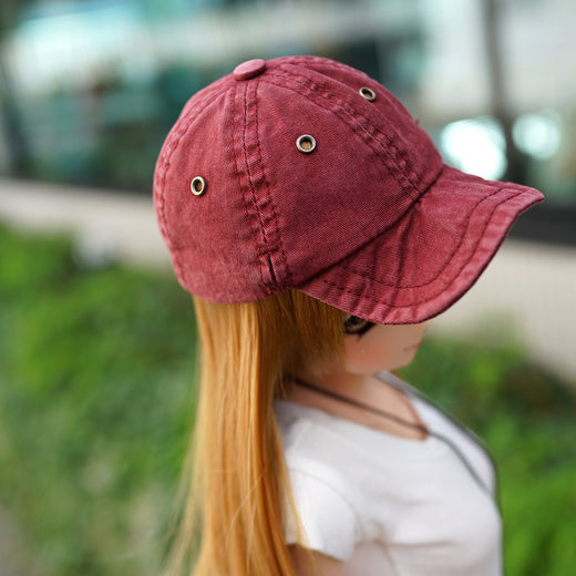 Baseball Cap (Wine Red)