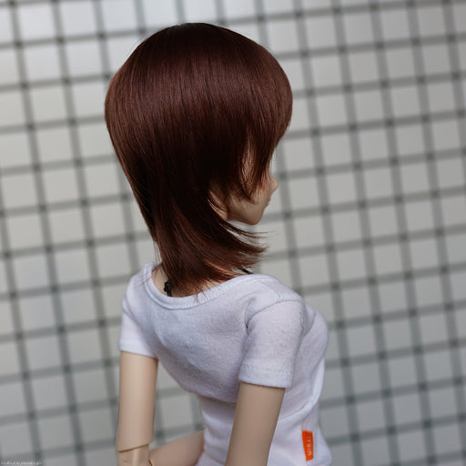 Short Straight Fringe Cocoa