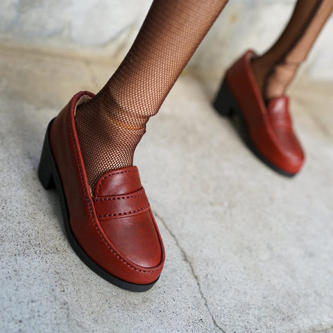 Loafers (Wine Red)
