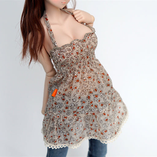 Shirred One Piece Dress
