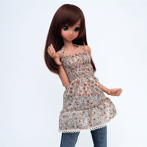 Shirred One Piece Dress
