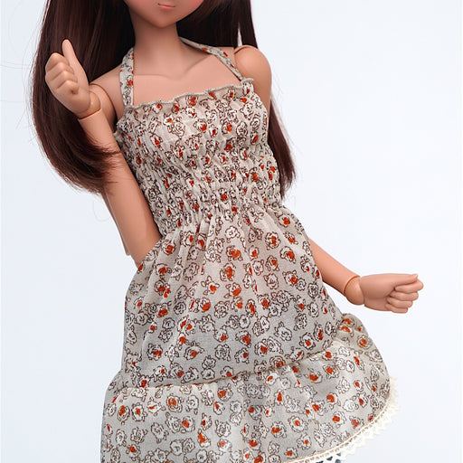 Shirred One Piece Dress