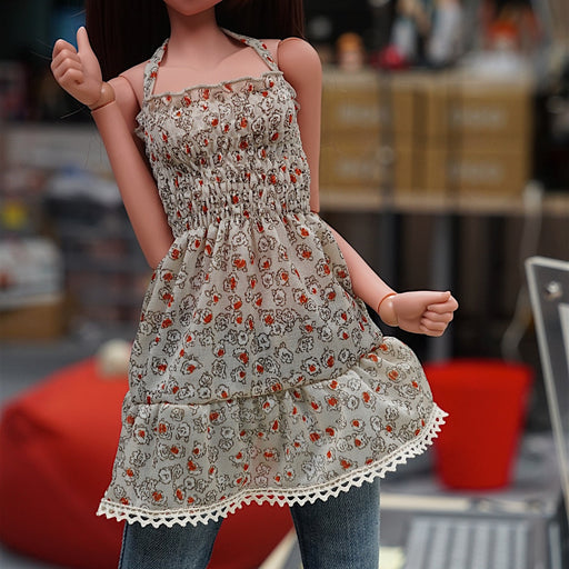 Shirred One Piece Dress