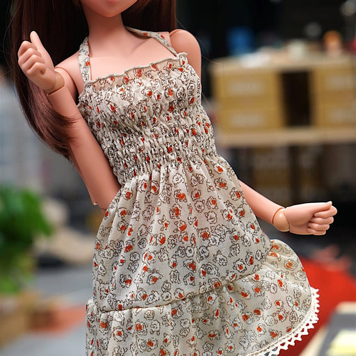 Shirred One Piece Dress