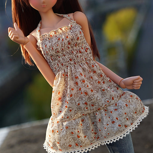 Shirred One Piece Dress