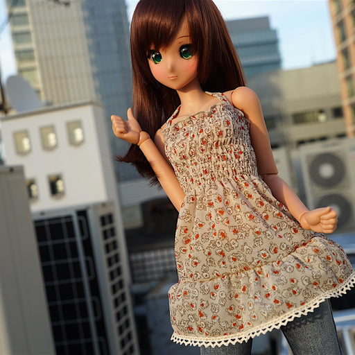 Shirred One Piece Dress
