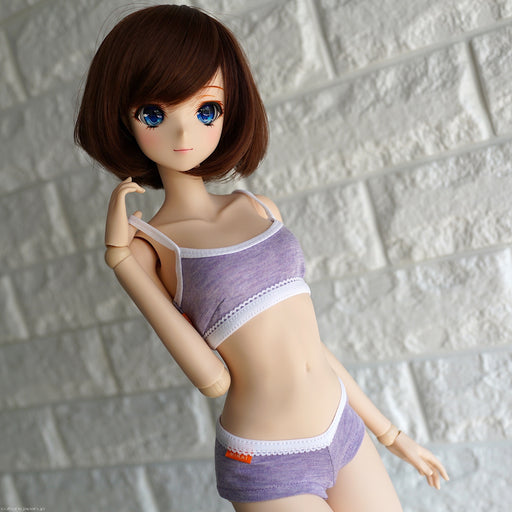 Sports Bra & Shorts Set (Purple)