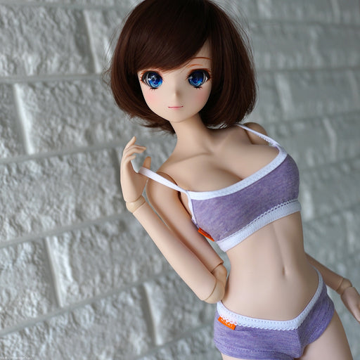 Sports Bra & Shorts Set (Purple)