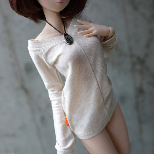Long Sleeve V-Neck (Beige)