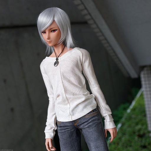 Long Sleeve V-Neck (Beige)