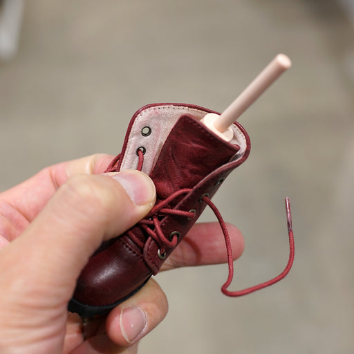Lace Boots (Wine Red)